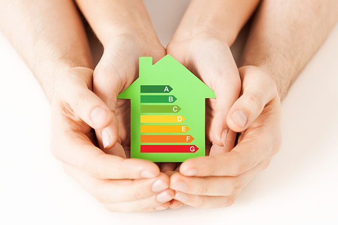 Classi energetiche delle case