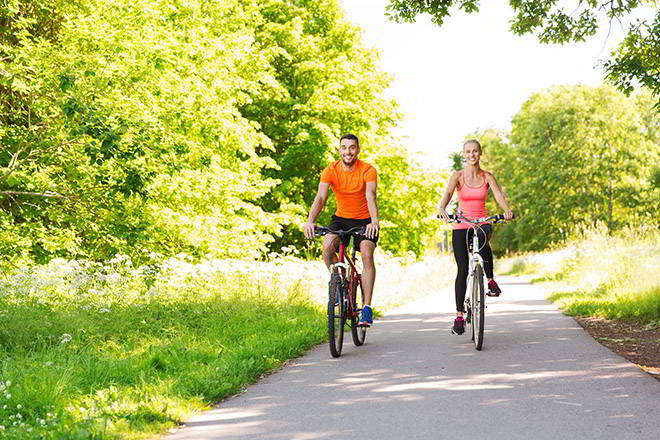 andare in bicicletta benefici salute