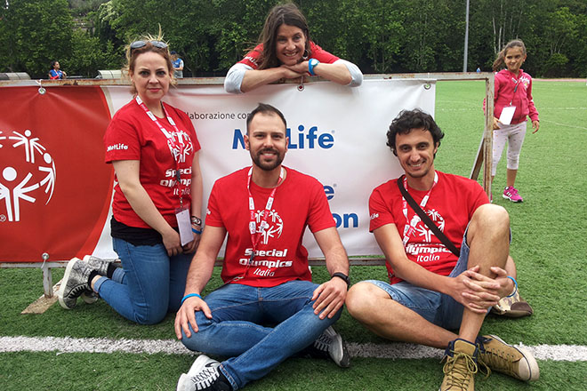 Special Olympics con il team di MetLife Italia